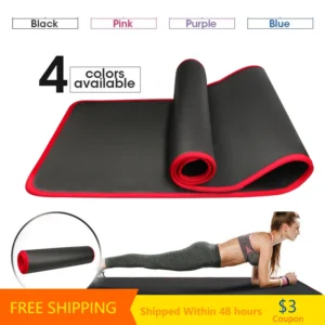10MM Extra Thick 183cmX61cm Yoga Mats Non-slip