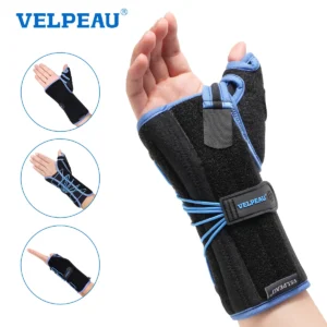VELPEAU Wrist Brace with Detachable Thumb Splint,