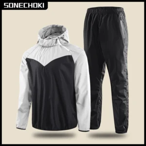 Sauna Suit Unisex Full Body Sweating Weight Loss Tracksuit