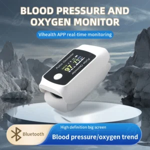 Pulse Oximeter & Blood Pressure 2 in 1 Monitor