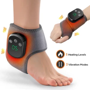 US Rechargeable Electric Heating Ankle Brace, Vibration